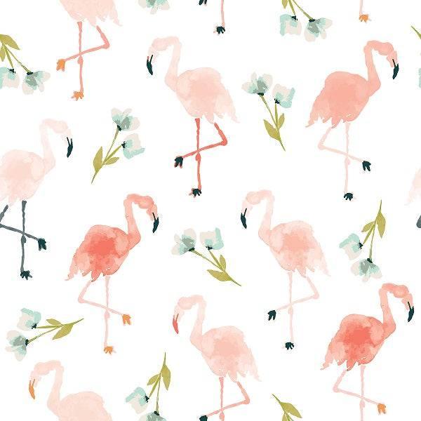 IB Boho Beach - Flamingo Paradise  06 - Fabric by Missy Rose Pre-Order