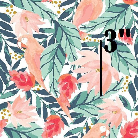 Load image into Gallery viewer, IB Boho Beach - Floral Tropical White 16 - Fabric by Missy Rose Pre-Order
