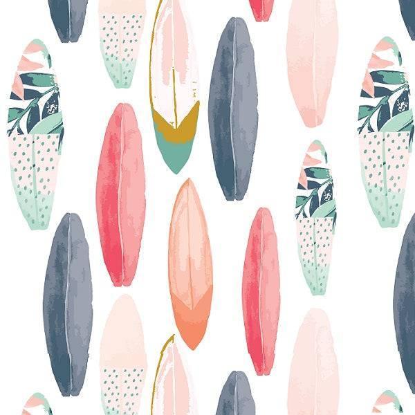 Indy Bloom Fabric Boho Beach Surfboard 20 – pre-order designer fabric Australia | Fabric by Missy Rose