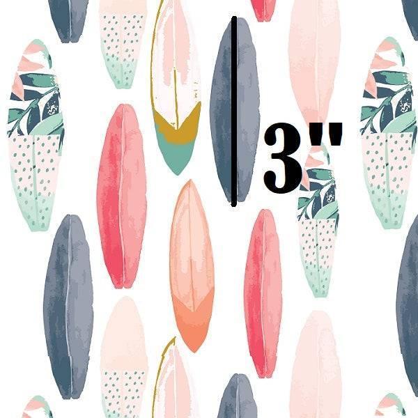 Indy Bloom Fabric Boho Beach Surfboard 20 – custom printed pre-order fabric Australia | Fabric by Missy Rose