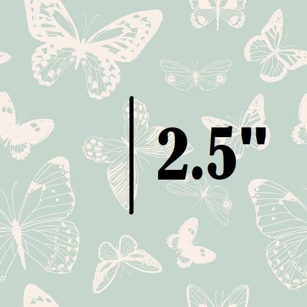 Indy Bloom Fabric Boho Butterflies Aqua 01 – made-to-order custom fabric by the metre | Fabric by Missy Rose