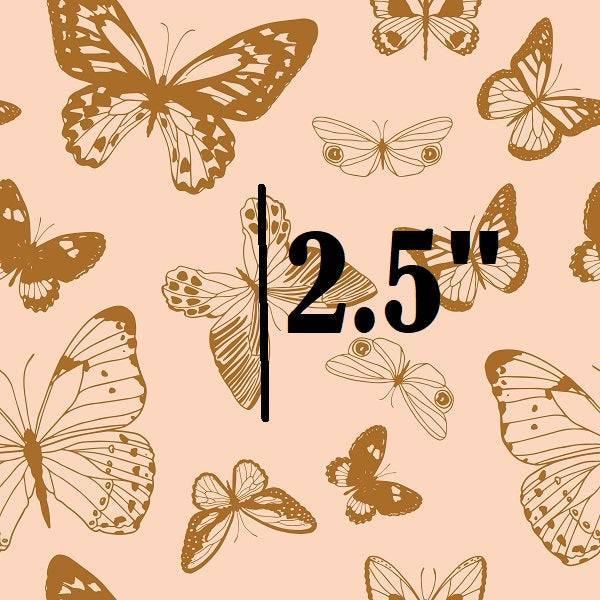 Indy Bloom Fabric Boho Butterflies Blush 02 – custom printed pre-order fabric Australia | Fabric by Missy Rose