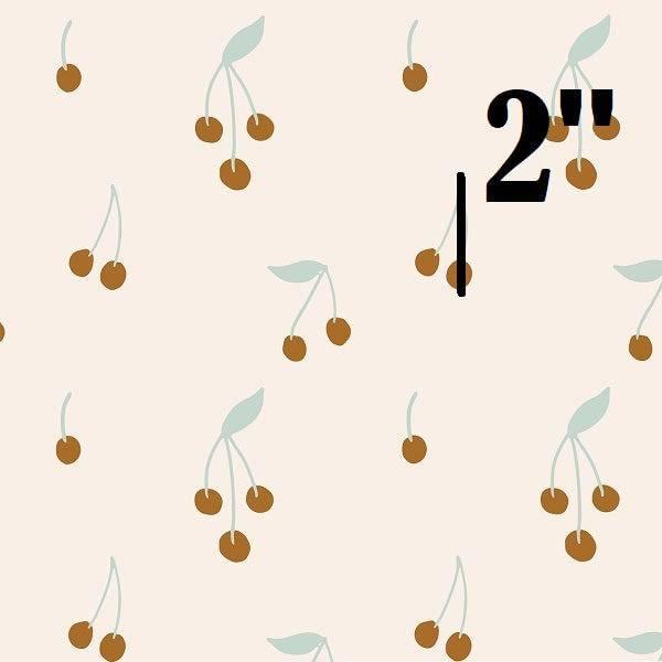 Indy Bloom Fabric Boho Cherrie Cream 06 – custom printed pre-order fabric Australia | Fabric by Missy Rose