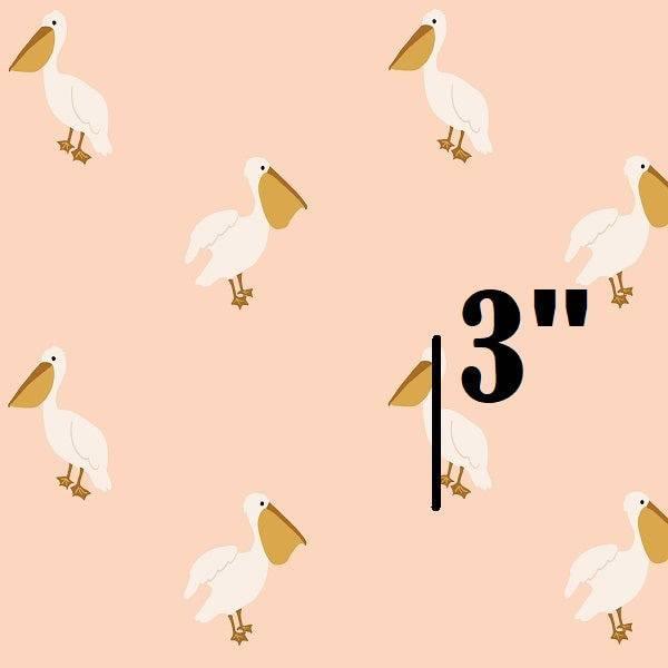 Indy Bloom Fabric Boho Pelican in Blush 13 – Australian custom printed fabric pre-order | Fabric by Missy Rose