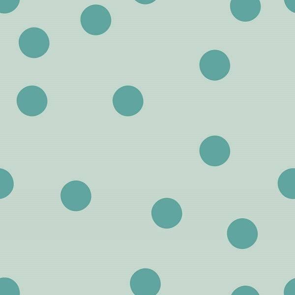 Indy Bloom Fabric Boho Polka in Blues 15 – premium custom printed fabric for sewing | Fabric by Missy Rose