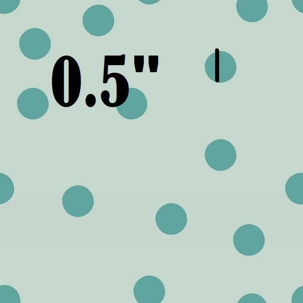 Indy Bloom Fabric Boho Polka in Blues 15 – pre-order designer fabric Australia | Fabric by Missy Rose