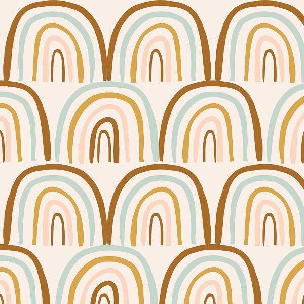 Indy Bloom Fabric Boho Rainbow 20 – made-to-order custom fabric by the metre | Fabric by Missy Rose