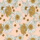 Indy Bloom Fabric - Boho - Sunflowers in Blush 23