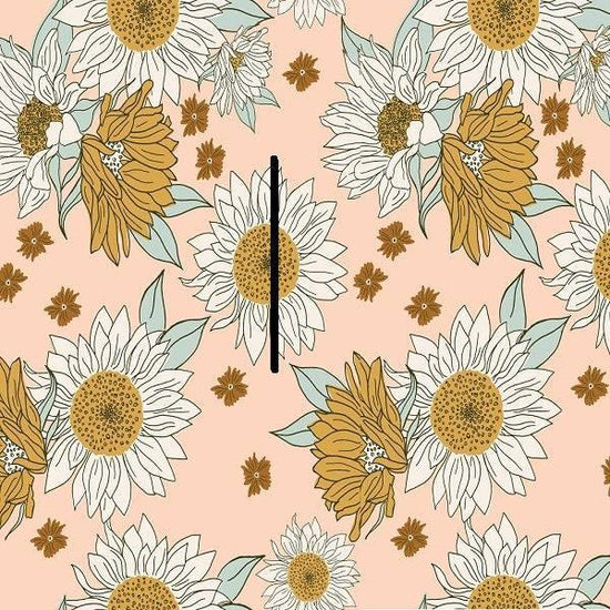 IB Boho - Sunflowers in Blush 23 - Fabric by Missy Rose Pre-Order
