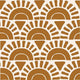 Indy Bloom Fabric - Boho - Sunshine in Brown 24