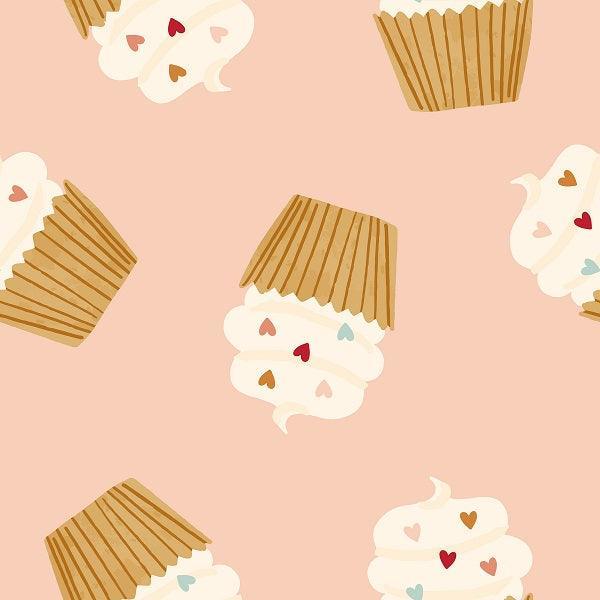 Indy Bloom Fabric Candy Crush Cuppy Cakes 02 – custom printed pre-order fabric Australia | Fabric by Missy Rose