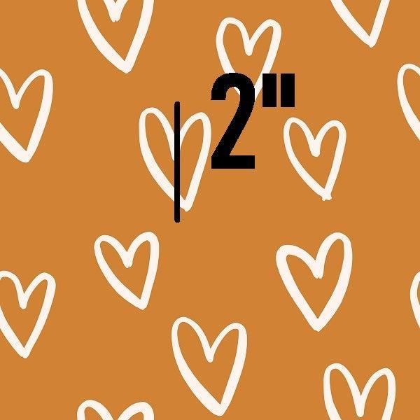 Indy Bloom Fabric Candy Crush Golden Hearts 03 – Australian custom printed fabric pre-order | Fabric by Missy Rose