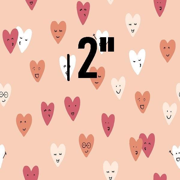Indy Bloom Fabric Candy Crush Happy Hearts in Blush 06 – Australian custom printed fabric pre-order | Fabric by Missy Rose