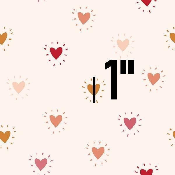 Indy Bloom Fabric Candy Crush Heart Throb 08 – made-to-order custom fabric by the metre | Fabric by Missy Rose