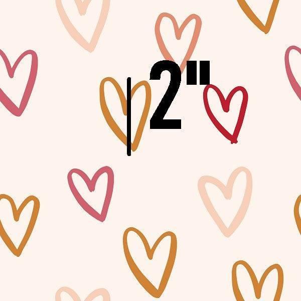Indy Bloom Fabric Candy Crush Rainbow Hearts in Cream -11 – Australian custom printed fabric pre-order | Fabric by Missy Rose