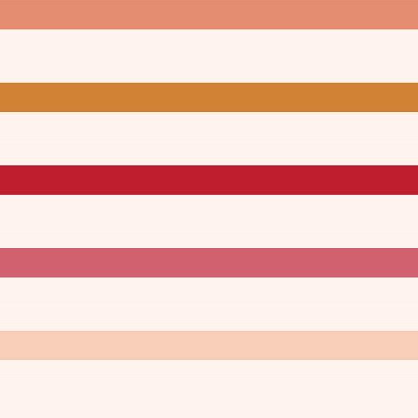 Indy Bloom Fabric - Candy Crush Valentine Stripes on Cream - 14 - Fabric by Missy Rose Pre-Order
