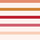 Indy Bloom Fabric - Candy Crush Valentine Stripes on Cream - 14