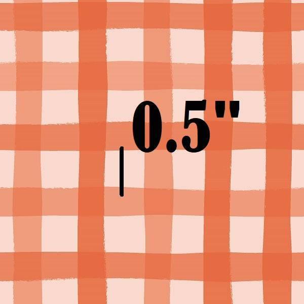 Indy Bloom Fabric Christmas Gingham in Blush 46 – pre-order designer fabric Australia | Fabric by Missy Rose