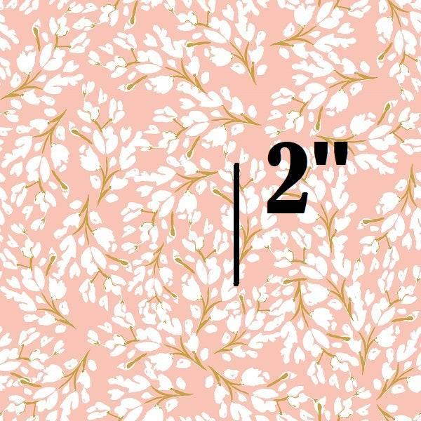 IB Christmas - Blush Floral Frost 32 - Fabric by Missy Rose Pre-Order
