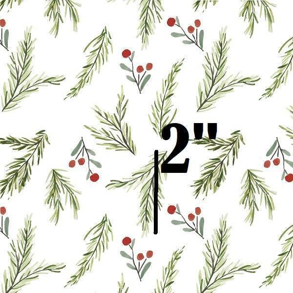 Indy Bloom Fabric Christmas Branch 03 – made-to-order custom fabric by the metre | Fabric by Missy Rose