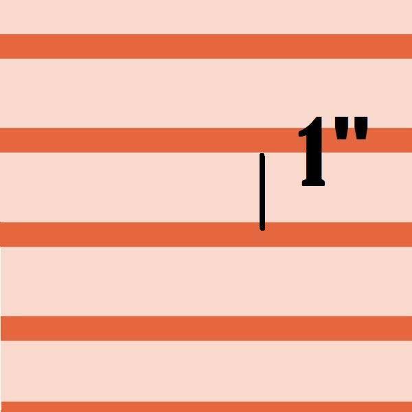 Indy Bloom Fabric Christmas Candy Cane Blush Stripe 54 – Australian custom printed fabric pre-order | Fabric by Missy Rose