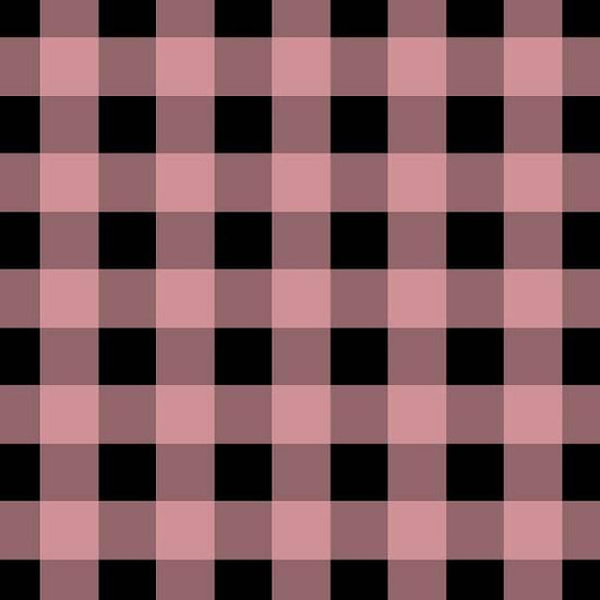 IB Christmas - Gingham Black and Pink 39 - Fabric by Missy Rose Pre-Order