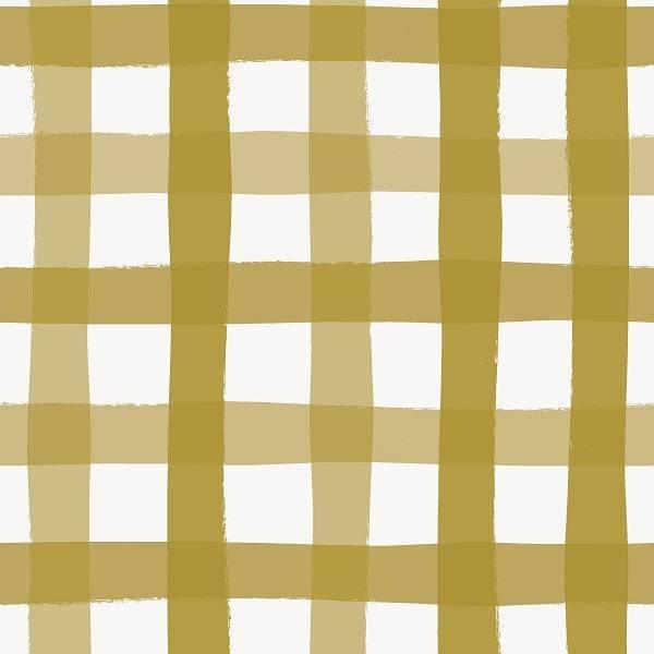 Indy Bloom Fabric Christmas Gingham in Evergreen 51 – premium custom printed fabric for sewing | Fabric by Missy Rose