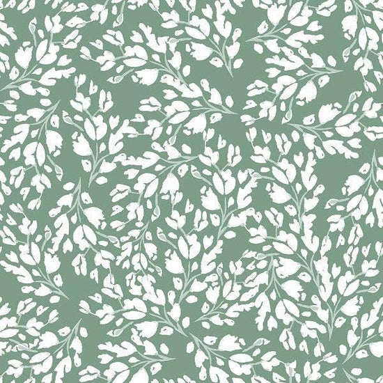 IB Christmas - Green Floral Frost 30 - Fabric by Missy Rose Pre-Order