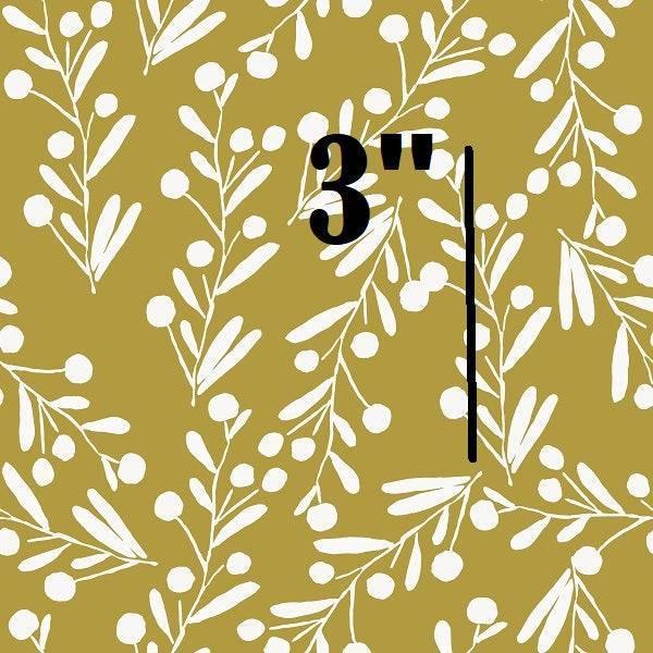 Indy Bloom Fabric Christmas Holly Berry in Evergreen 38 – made-to-order custom fabric by the metre | Fabric by Missy Rose