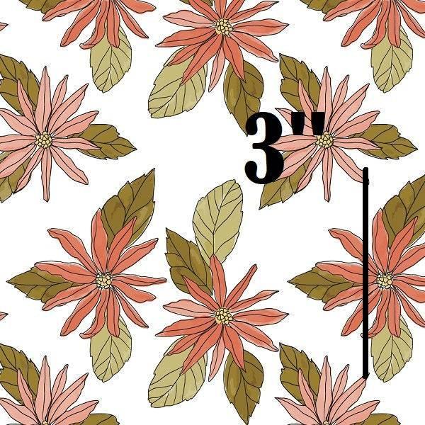 Indy Bloom Fabric Christmas Joy in White 06 – custom printed pre-order fabric Australia | Fabric by Missy Rose
