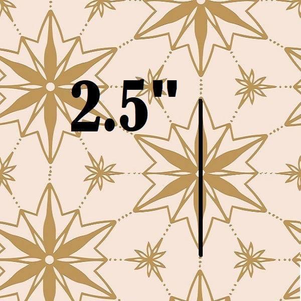Indy Bloom Fabric Christmas Ornament stars in Blush 14 – custom printed pre-order fabric Australia | Fabric by Missy Rose