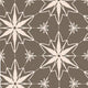 Indy Bloom Fabric - Christmas - Ornament stars in Cocoa 15