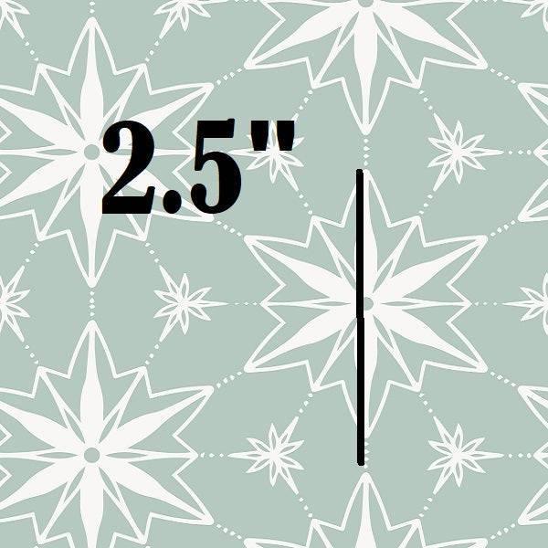 Indy Bloom Fabric Christmas Ornament stars in Ice 13 – Australian custom printed fabric pre-order | Fabric by Missy Rose