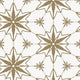 Indy Bloom Fabric - Christmas - Ornament stars in White 16