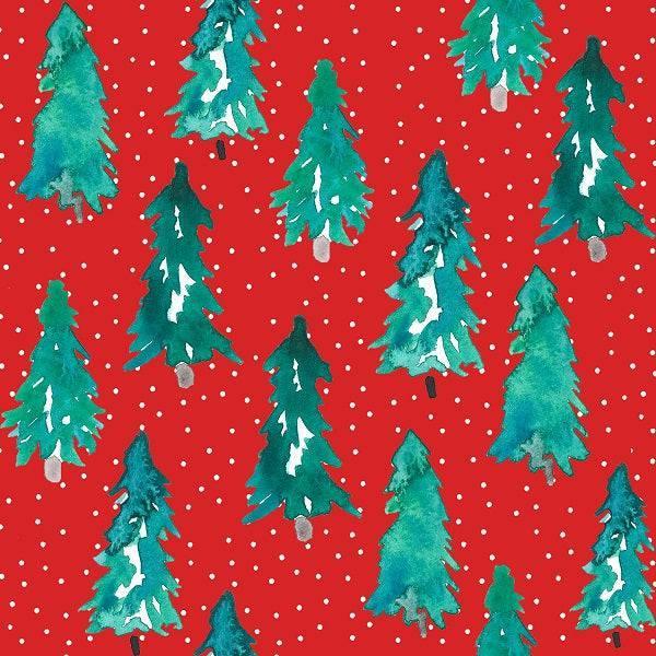 Indy Bloom Fabric Christmas Pine on Holly 17 – custom printed pre-order fabric Australia | Fabric by Missy Rose