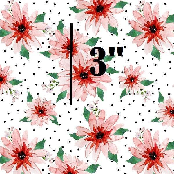Indy Bloom Fabric Christmas Poinsettia Dots 04 – pre-order designer fabric Australia | Fabric by Missy Rose