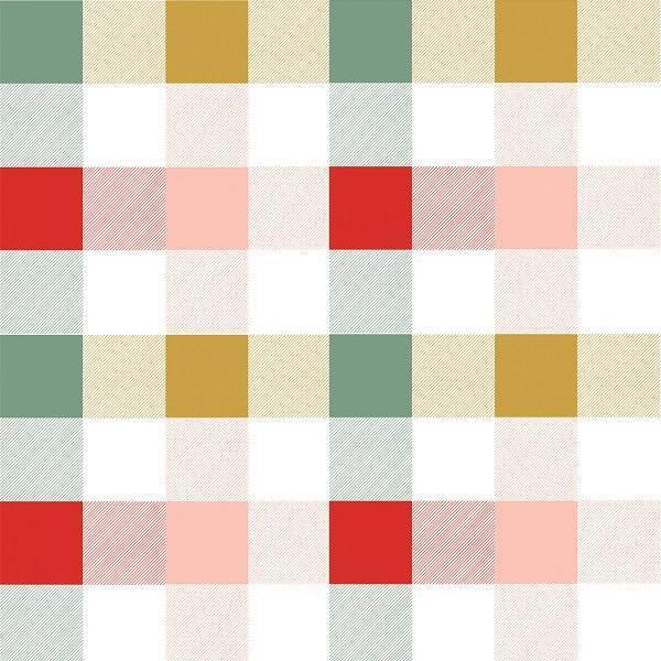 Indy Bloom Fabric Christmas Rainbow Gingham 40 – made-to-order custom fabric by the metre | Fabric by Missy Rose