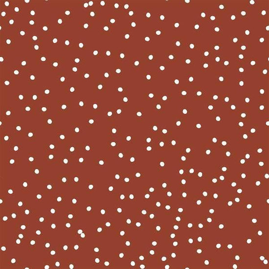 IB Christmas - Rusty Red Snow 37 - Fabric by Missy Rose Pre-Order