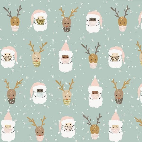 IB Christmas - Santa 11 - Fabric by Missy Rose Pre-Order