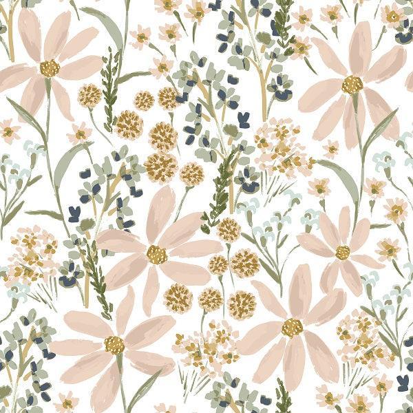 Indy Bloom Fabric Daisy Dreams Floral 01 – pre-order designer fabric Australia | Fabric by Missy Rose