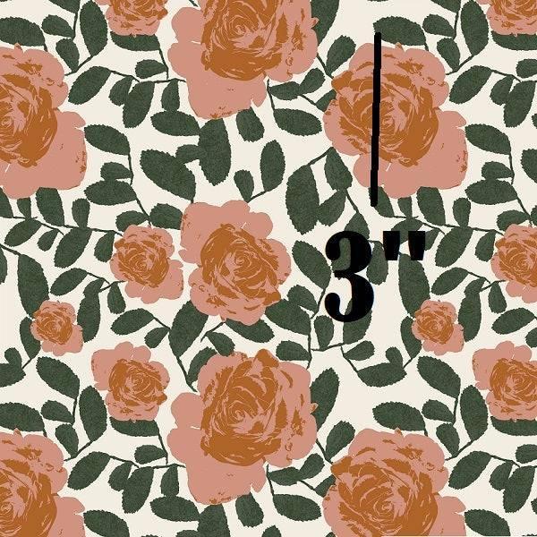 Indy Bloom Fabric Desert Rose Beige 05 – custom printed pre-order fabric Australia | Fabric by Missy Rose