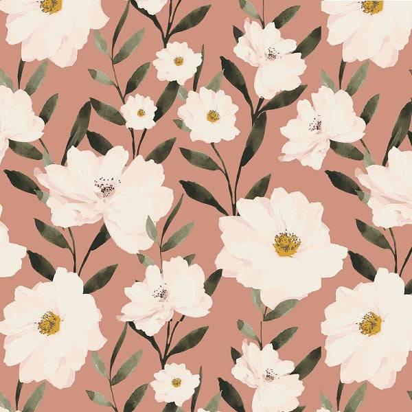 IB Desert Rose - White Lily 01 - Fabric by Missy Rose Pre-Order