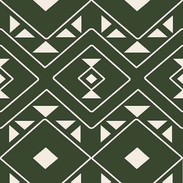 Indy Bloom Fabric - Desert Rose Aztec - Green 11 - Fabric by Missy Rose Pre-Order