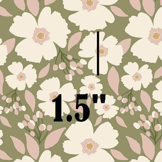 IB Easter Party - Blossoms Sage 13 - Fabric by Missy Rose Pre-Order