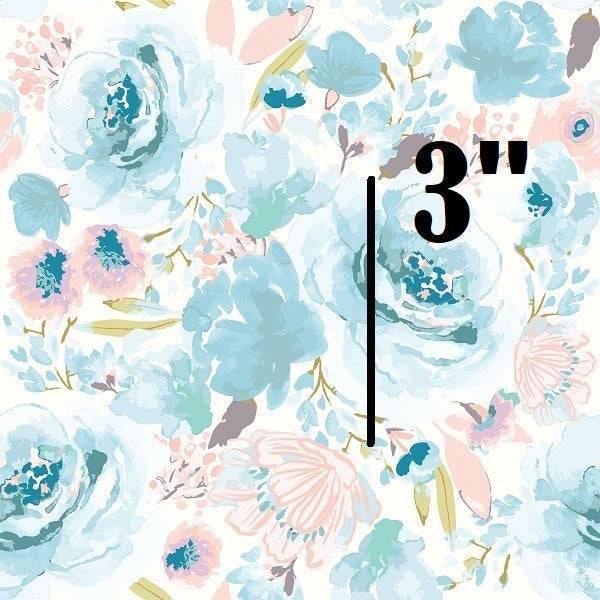 Indy Bloom Fabric Easter Party Blue Blossoms 02 – pre-order designer fabric Australia | Fabric by Missy Rose