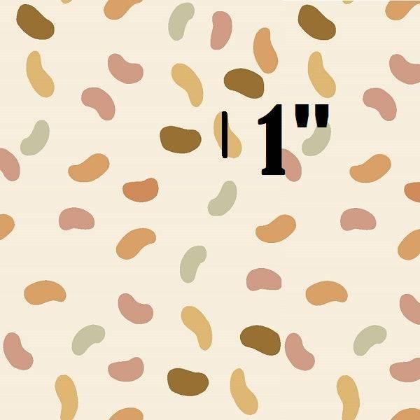 Indy Bloom Fabric Easter Party Rainbow Beans 24 – custom printed pre-order fabric Australia | Fabric by Missy Rose