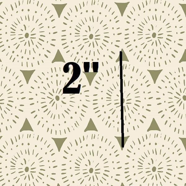 Indy Bloom Fabric Easter Party Sage Boho 11 – premium custom printed fabric for sewing | Fabric by Missy Rose