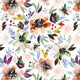 Indy Bloom Fabric - Fall - Autumn Berry 03