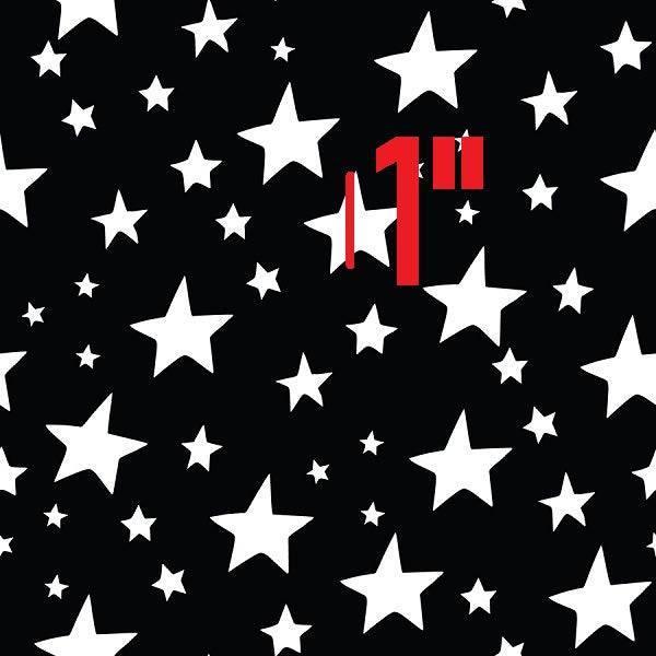 Indy Bloom Fabric Fall Black Stars 16 – premium custom printed fabric for sewing | Fabric by Missy Rose