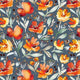 Indy Bloom Fabric - Fall - Crimson Berry 01